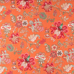 Lona Estampada Delhi Laranja - Ribes y Casals