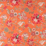Lona Estampada Delhi Laranja - Ribes y Casals