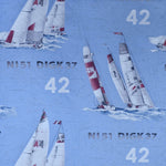 Lona Estampada Ártico Azul - Ribes y Casals