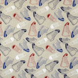 Lona Estampada Converse Bege - Ribes y Casals