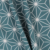 Lona Estampada Estrelas Geométricas Verde - Ribes y Casals
