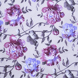 Lonita Estampada Flor Esfumada Fúcsia - Ribes y Casals