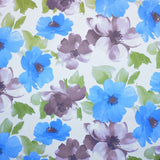 Lonita Estampada Flor Grande Azul - Ribes y Casals