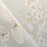 Lona Estampada Floral Branca - Ribes y Casals