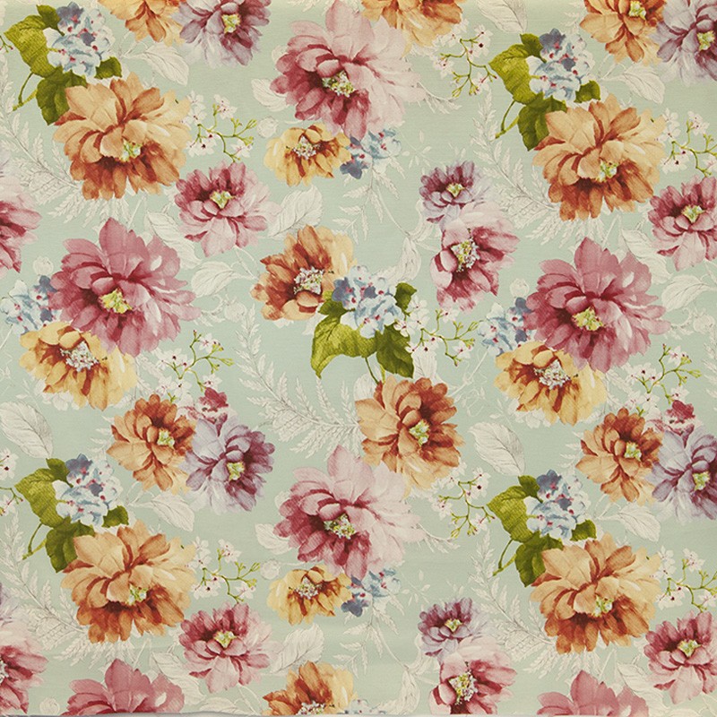 Lona Estampada Floral Fúcsia - Ribes y Casals