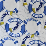 Lona Estampada Boias Azul Marinho - Ribes y Casals