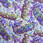 Lona Estampada Graffiti  Cru - Ribes y Casals