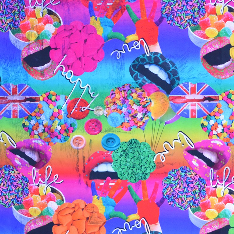 Lonita Estampada Happy Love Multicor - Ribes y Casals