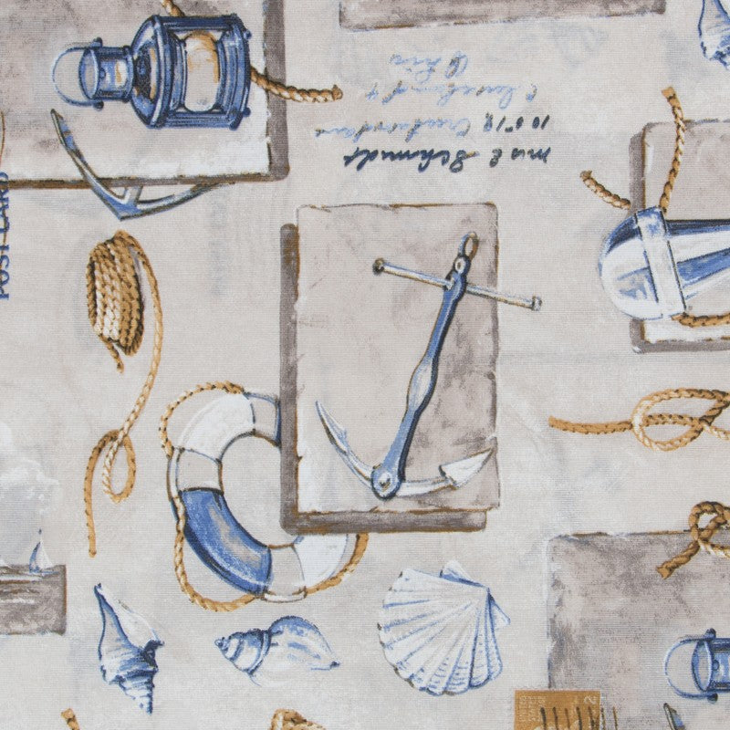 Lona Estampada Ananáses Branca - Ribes y Casals