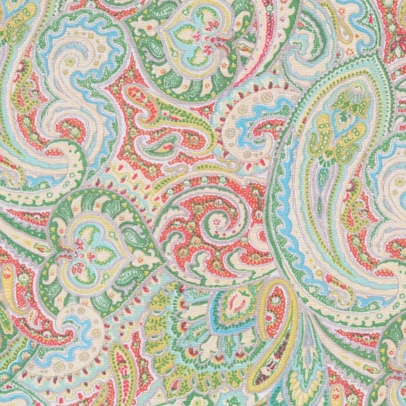 Lona Estampada Ananáses Branca - Ribes y Casals