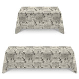 Lona Estampada Notas Musicais Cru - Ribes y Casals