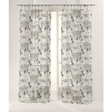 Lona Estampada Notas Musicais Cru - Ribes y Casals