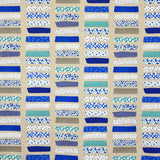 Lona Estampada Patch Azul - Ribes y Casals