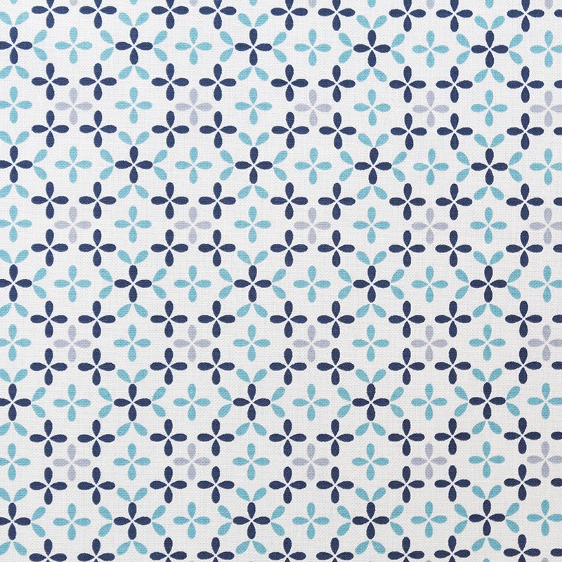 Lona Estampada Pétalas Azuis - Ribes y Casals