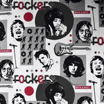 Lona Estampada Rockers Branca - Ribes y Casals