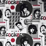 Lona Estampada Rockers Branca - Ribes y Casals