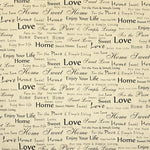 Lona Estampada Sweet Words - Ribes y Casals