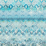 Loneta Algodón Digital Hojitas Verdes - Ribes y Casals