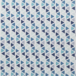 Lona Estampada Triângulos Azuis - Ribes y Casals