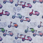 Lonita Estampada Vespa Vermelha - Ribes y Casals