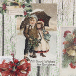 Tecido White Christmas - Ribes y Casals