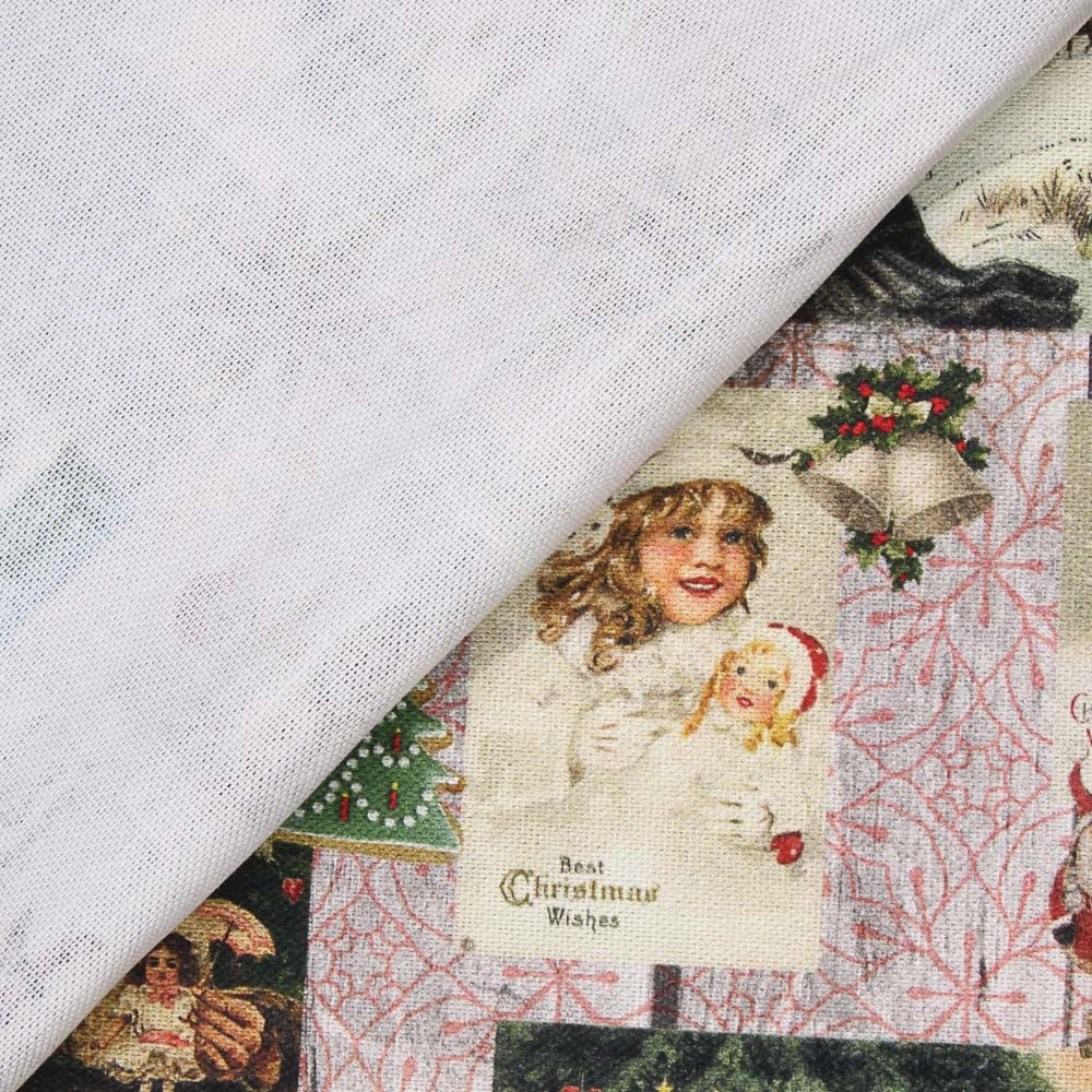 Tecido White Christmas - Ribes y Casals