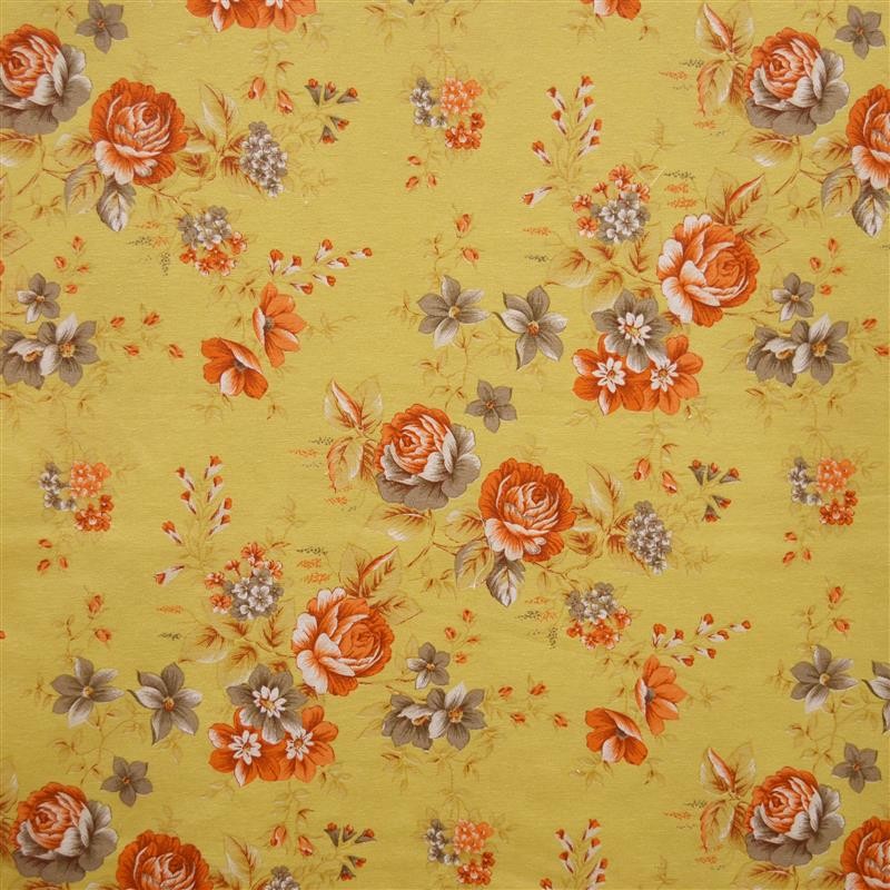 Lonita Flor Laranja e Marrom - Ribes y Casals