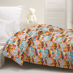 Lona Estampada Grunge Colorida - Ribes y Casals