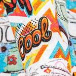 Lona Estampada Grunge Colorida - Ribes y Casals