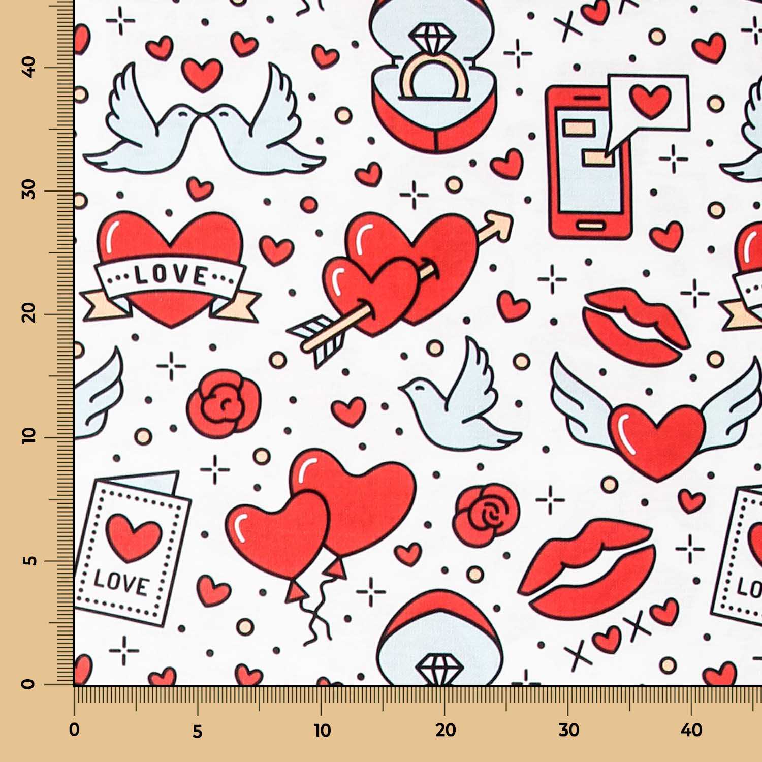 Lona Love Pin Up - Ribes y Casals