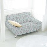 Lona Magnólias Verde Menta - Ribes y Casals