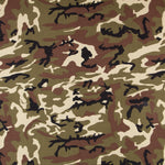 Lona Estampada Militar Verde - Ribes y Casals