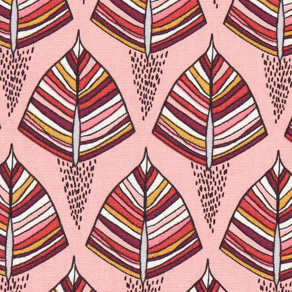 Lona Panamá Étnica Coral - Ribes y Casals