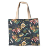 Lona Panamá Hibiscos Cinza - Ribes y Casals