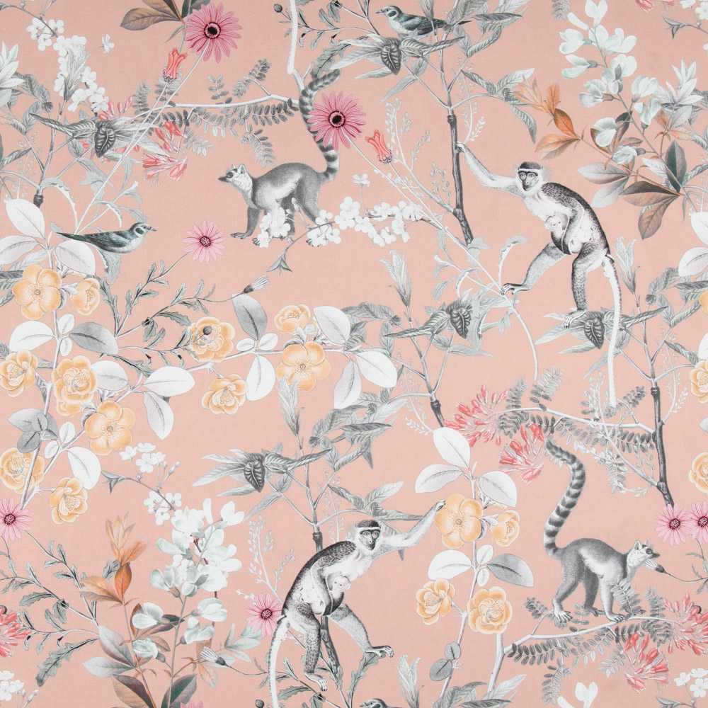 Lona de Algodão Panamá Animais da Floresta - Ribes y Casals