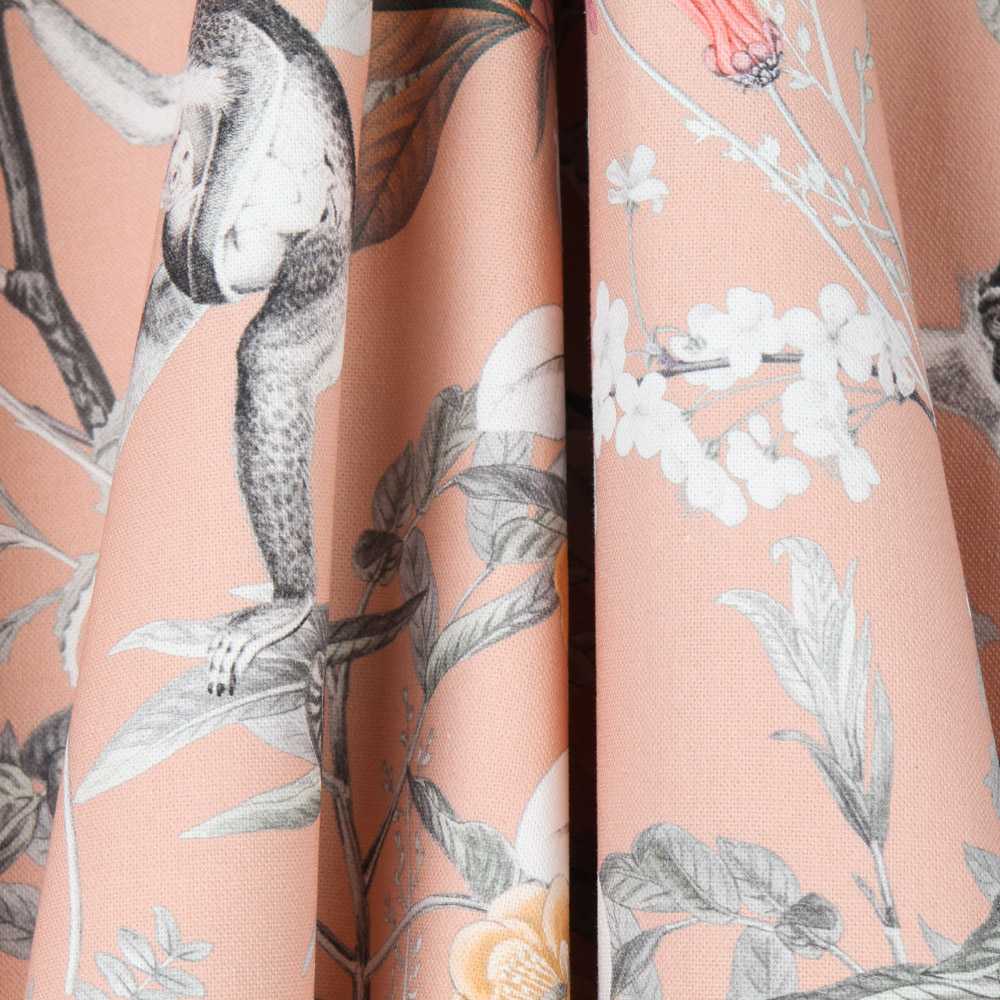 Lona de Algodão Panamá Animais da Floresta - Ribes y Casals