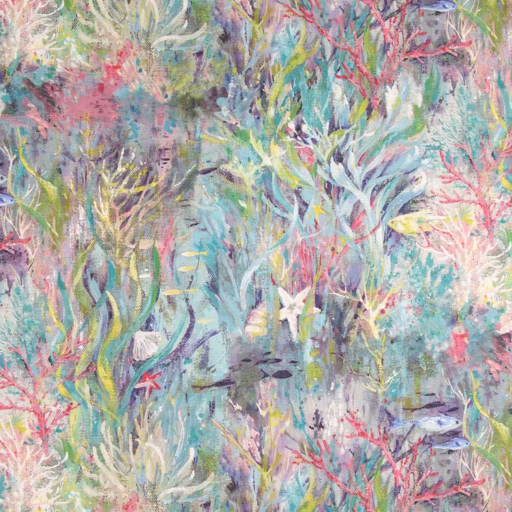 Lona de Algodão Panamá Fundo do Mar - Ribes y Casals