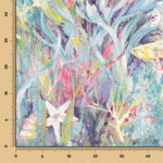 Lona de Algodão Panamá Fundo do Mar - Ribes y Casals