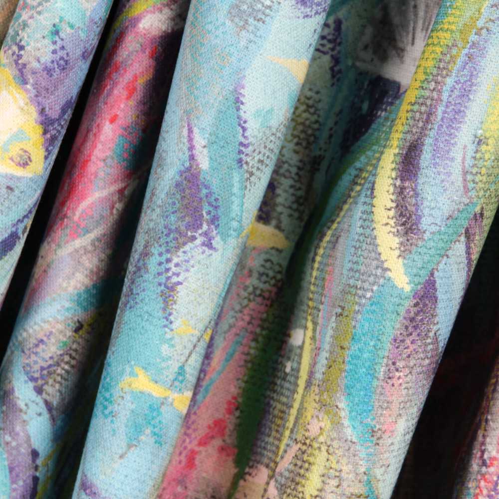 Lona de Algodão Panamá Fundo do Mar - Ribes y Casals