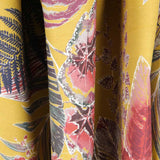 Lona de Algodão Panamá Folhas Tropicais - Ribes y Casals