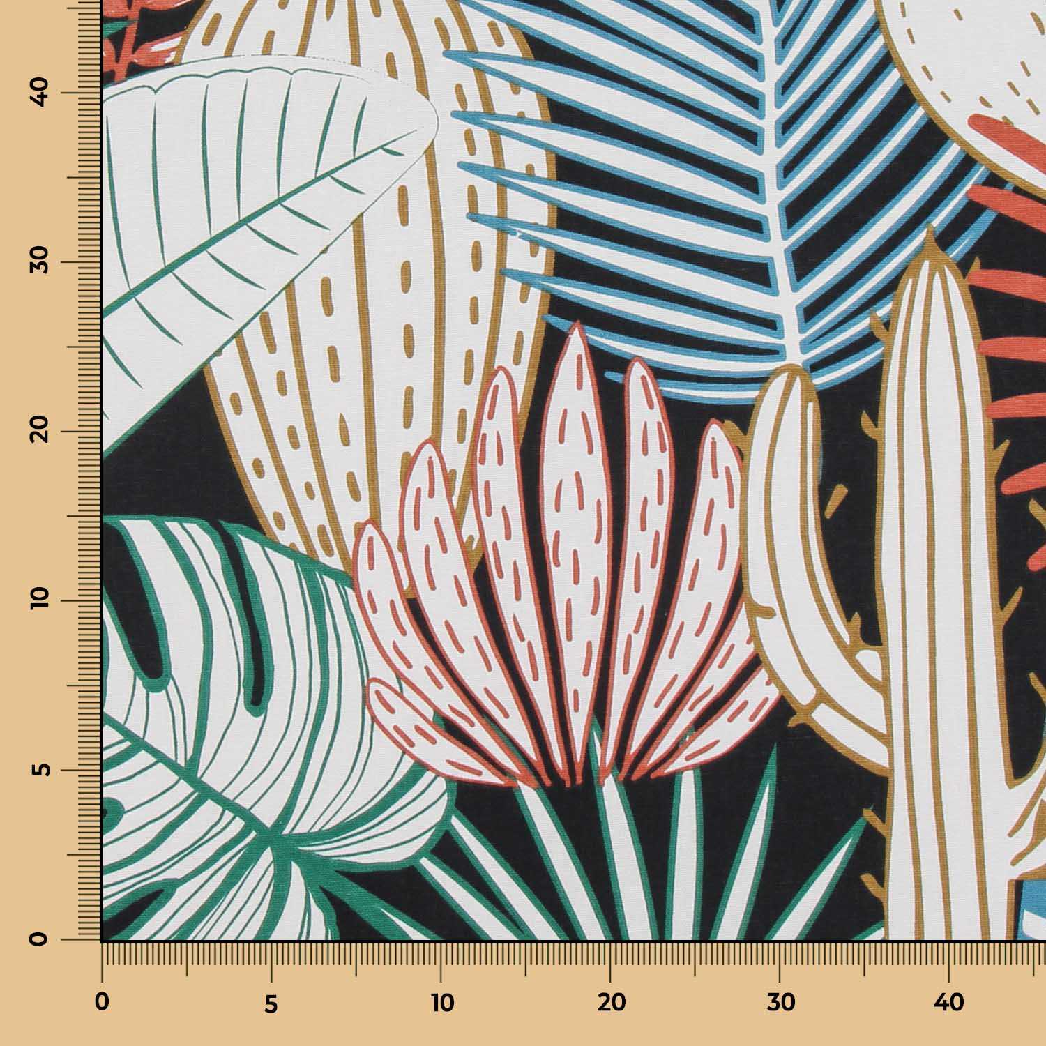 Lona Panamá Tropical Preta - Ribes y Casals