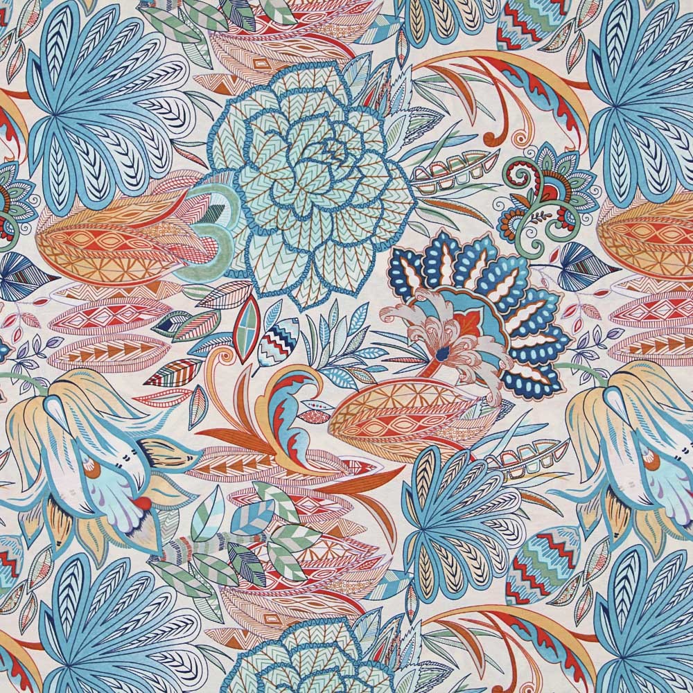 Lona Polinésia Turquesa - Ribes y Casals