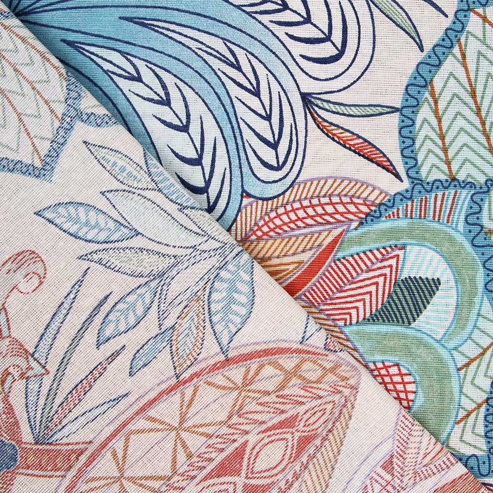 Lona Polinésia Turquesa - Ribes y Casals