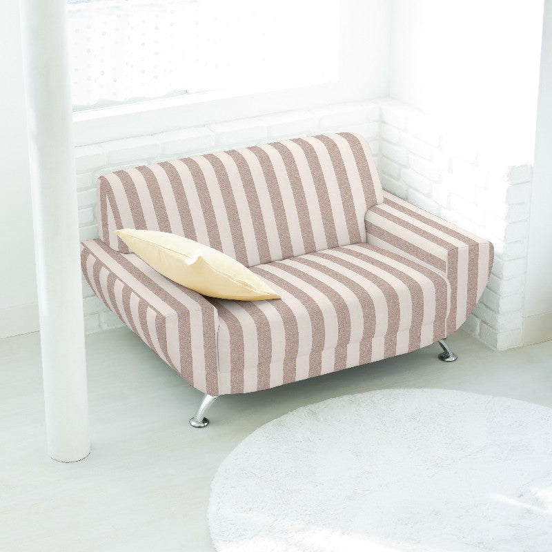 Lona Riscas Marinheiros Fina Bege - Ribes y Casals