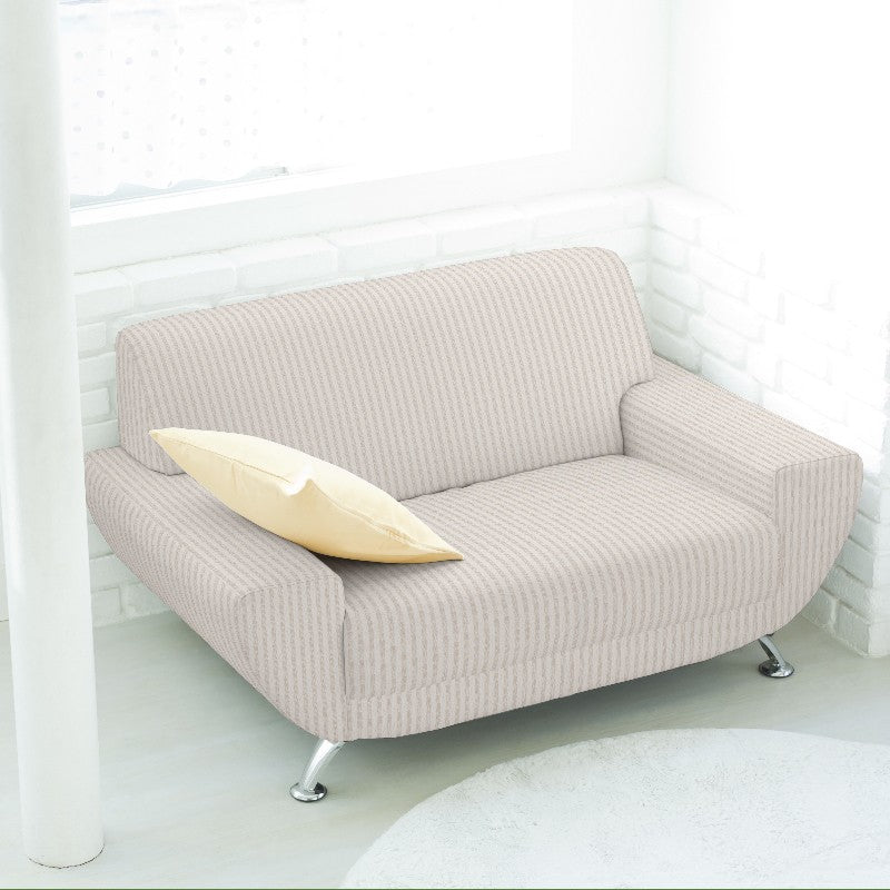 Lona Riscas Marinheiros Fina Bege - Ribes y Casals