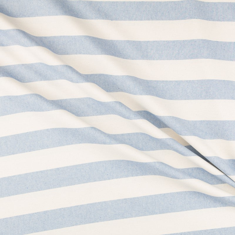 Lona Riscas Marinheiros Fina Bege - Ribes y Casals