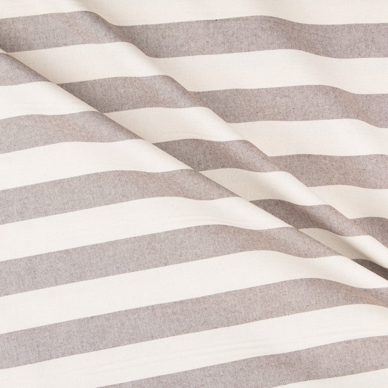 Lona Riscas Marinheiros Fina Bege - Ribes y Casals