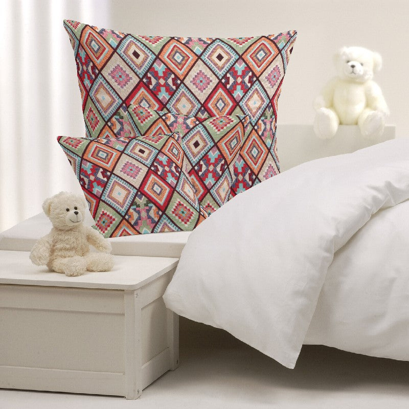 Loneta Rombo Étnica Multicolor - Ribes y Casals