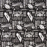 Lona Esportes Americanos Preta - Ribes y Casals