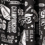 Lona Esportes Americanos Preta - Ribes y Casals